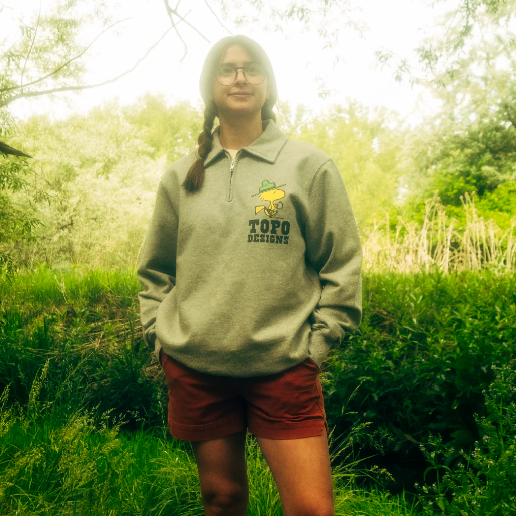 Topo Designs x TSPTR Woodstock 1/4 Zip - Image 2